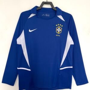 2002 Brazil Away Long Sleeve 6