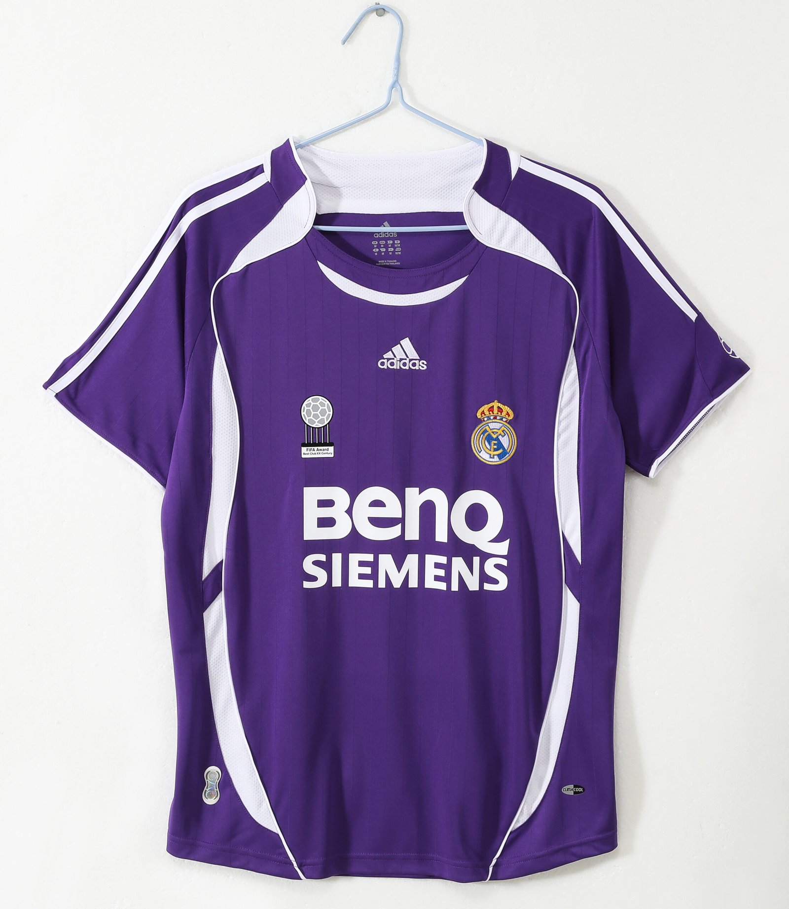 2006/07 Real Madrid CF Purple Away Retro Jersey #8 A9