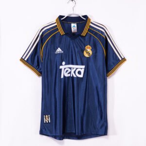 1998/00 Real Madrid CF Third Kit Royal Blue Jersey #8 A10