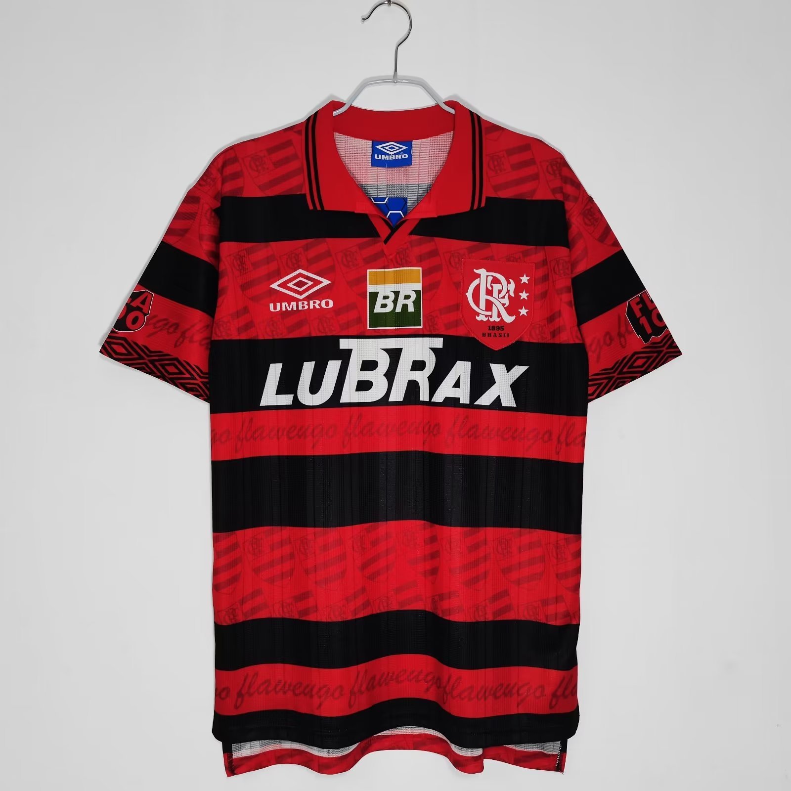1995 CR Flamengo Home Retro Jersey #8 A13