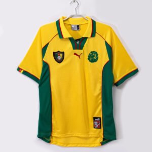 1998/99 Cameroon Away Yellow Retro Jersey #8 A10
