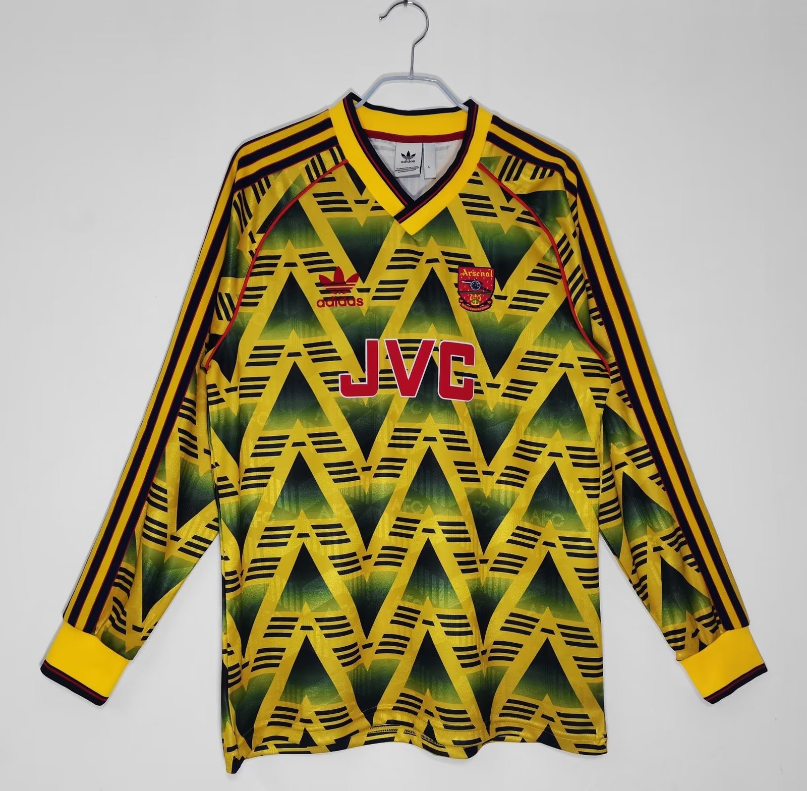 1991/93 Arsenal F.C. Away Jersey #3 B10