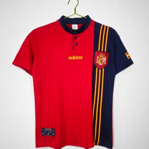 All Sizes — 1996 Spain national football team Home Retro Jersey #3 A9
