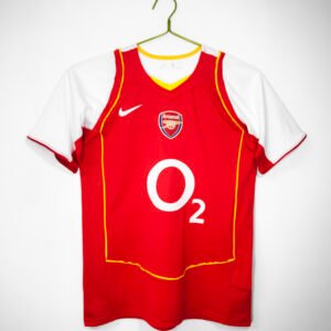2004/05 Arsenal F.C. Home Retro Jersey #0 B9