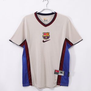1998/99 FC Barcelona Away Retro Jersey #8 A10