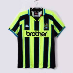 1998/99 Manchester City F.C. Away Retro Jersey #8 A9
