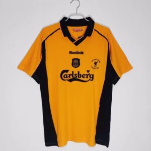 2000/01 Liverpool F.C. Away Retro Jersey Top #8 A11