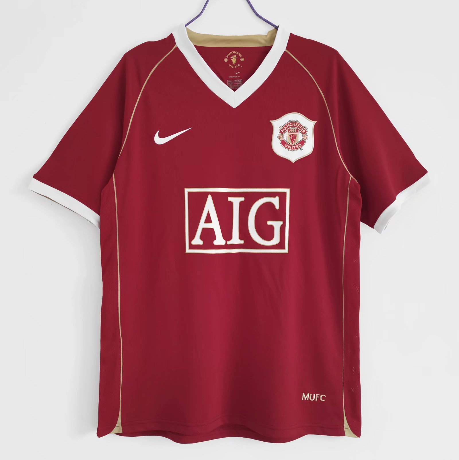 2006/07 Manchester United F.C. Home Jersey #8 A11