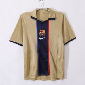 2001/02 FC Barcelona Away Jersey #8 A9
