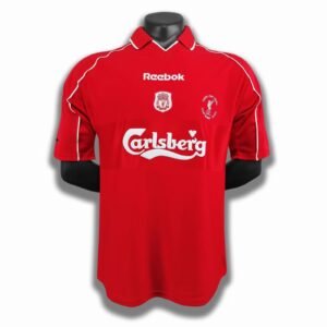 2000/01 Liverpool F.C. Home Retro Jersey Top #8 A9