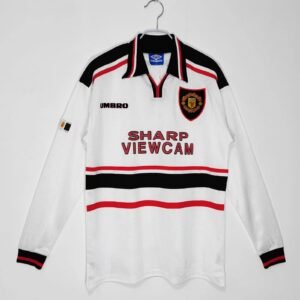 1998/99 Manchester United F.C. Away Jersey #3 B12