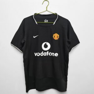 2003/04 Manchester United F.C. Away Retro Jersey #0 B9