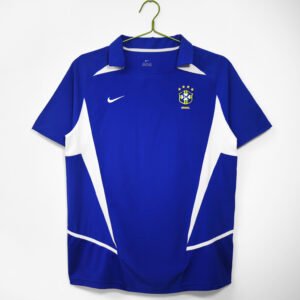 2002 Brazil national football team Away Retro Jersey Top #5 A10
