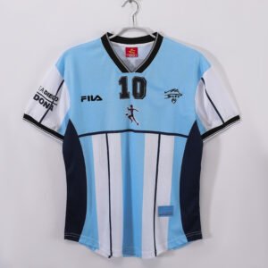 2001 Argentina Home Maradona Commemorative Edition 8A16
