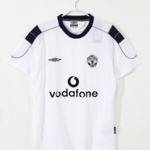 2000/01 Manchester United F.C. Away Retro Jersey #0 B10