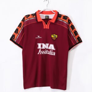 1998/99 AS Roma Home Retro Jersey #8 A9
