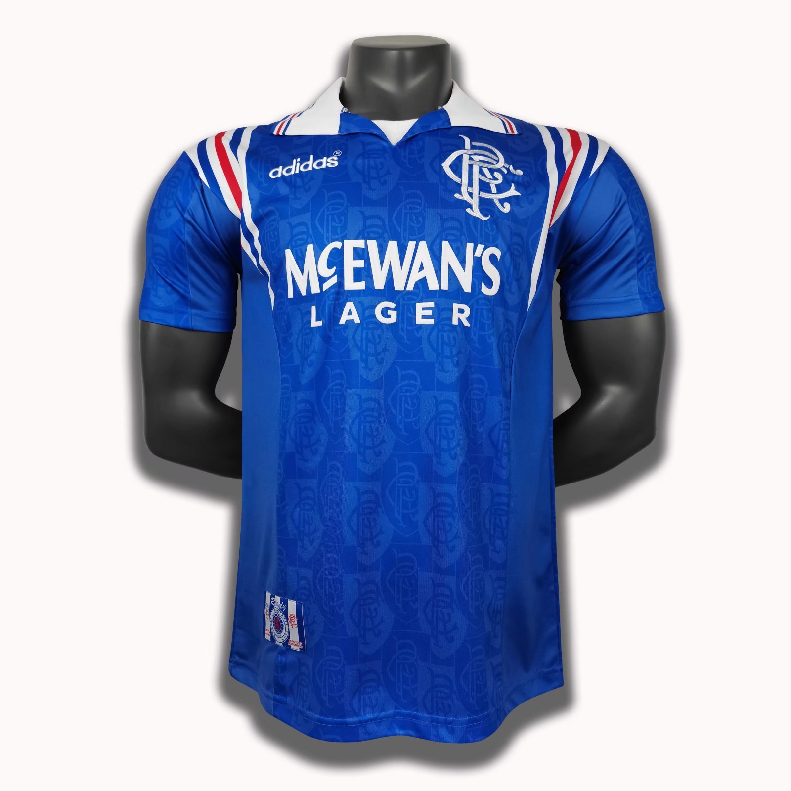 1996/97 Rangers F.C. Home Retro Jersey #5 A8