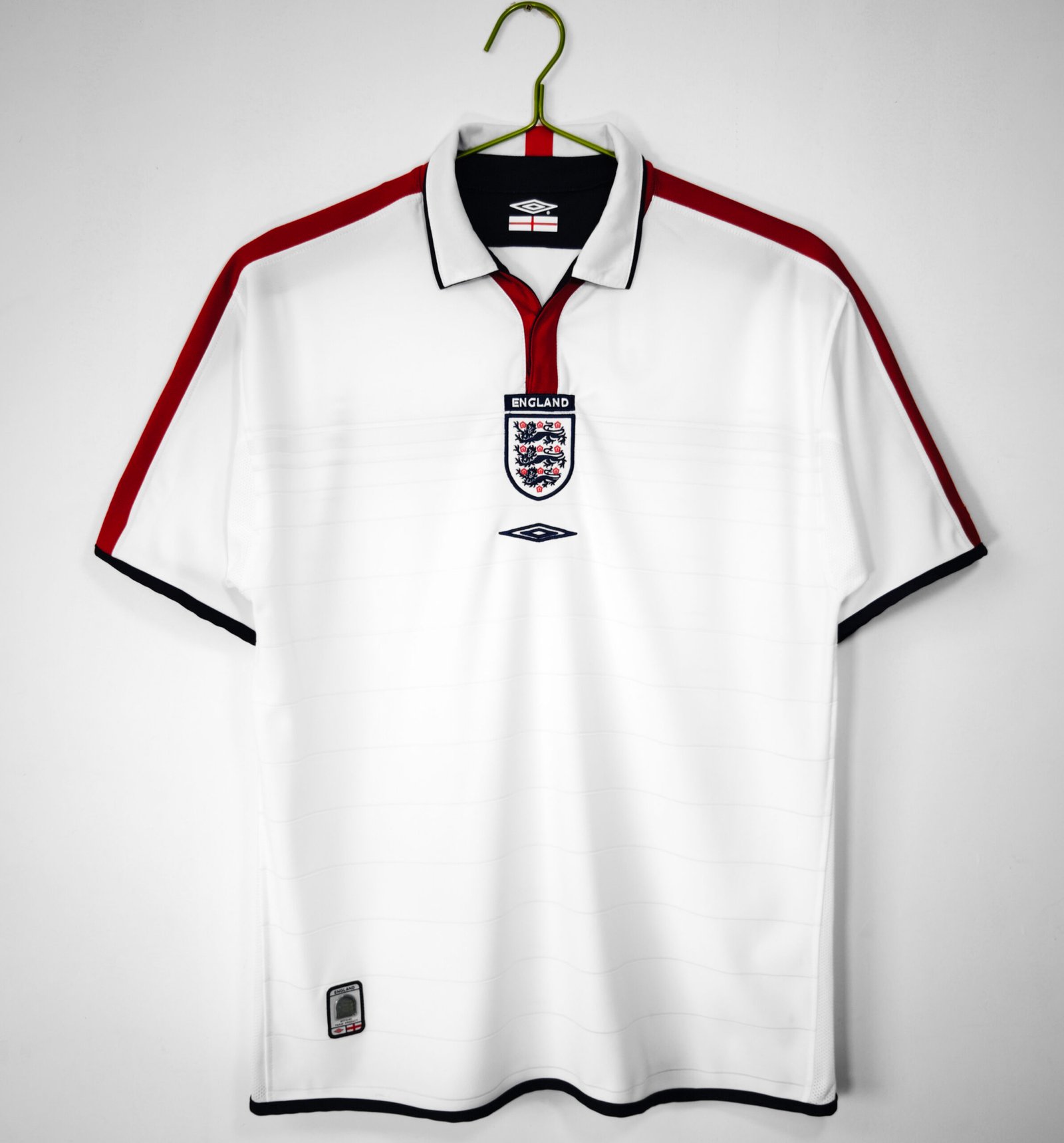 2004 England Home Jersey #3 B10