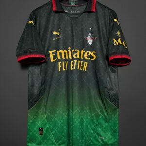 **Alt Text:** 25-26 AC Third Away Jersey #9 Football Jersey