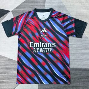 Arsenal Red and Blue Training Jersey 2026-27 front view