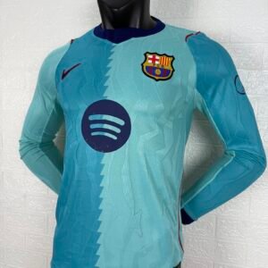 Barcelona Third Long Sleeve Jersey 2026-27 front view