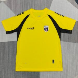 Cape Verde Yellow Goalkeeper Jersey 2026 front view