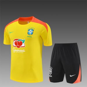 2025/26 Brazil Yellow Short Sleeve Football Jersey – XS Available