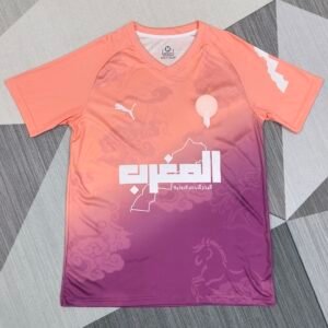 Morocco Yellow Training Jersey 2025-26 front view