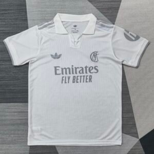 Real Madrid 125th Anniversary White Commemorative Edition Jersey 2026-27 front view